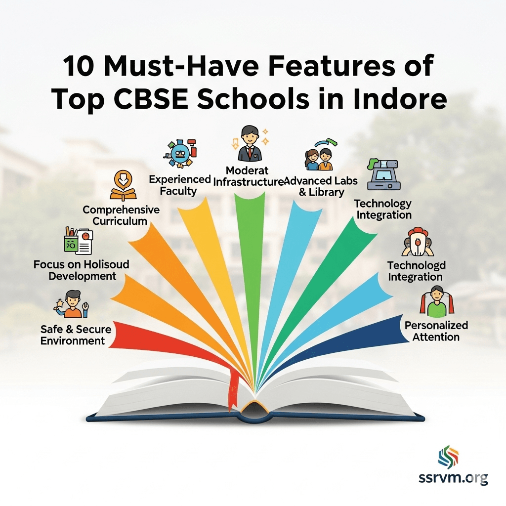 10 Must-Have Features of Top CBSE Schools in Indore: Why SSRVM Leads the List
