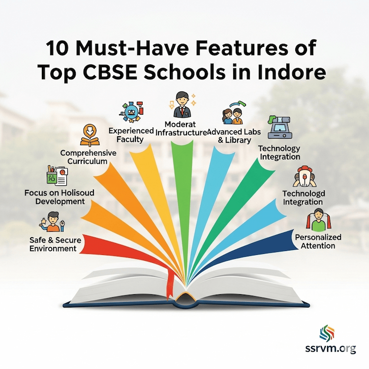 10 Must-Have Features of Top CBSE Schools in Indore: Why SSRVM Leads the List
