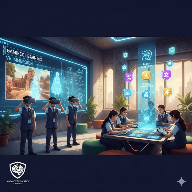 Innovative Approaches: Gamification and VR in Top CBSE Schools in Indore | SSRVM Indore