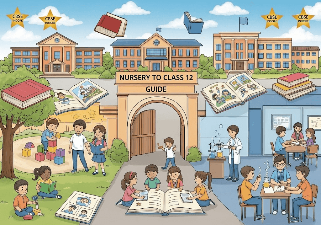 A Guide to the Best CBSE School in Indore for Nursery to Class 12