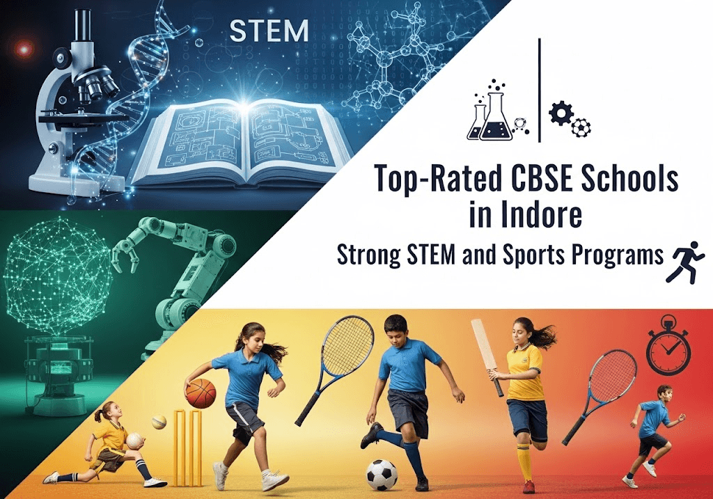 Top-Rated CBSE Schools in Indore with Strong STEM and Sports Programs