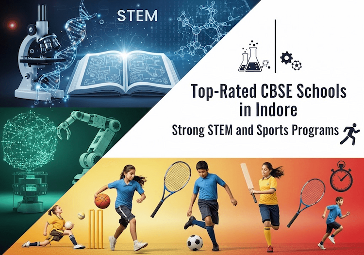 Top-Rated CBSE Schools in Indore with Strong STEM and Sports Programs